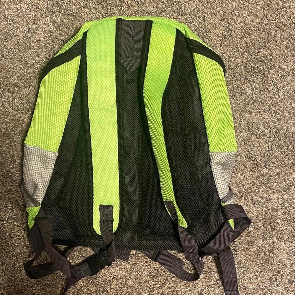 Pet carrier Stylish Green and gray backpack